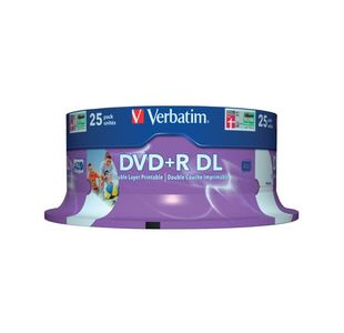 Verbatim Dvd+R Dl Spindle Pk25