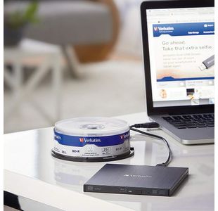 Verbatim Ext Slim Bd Writer Type-C