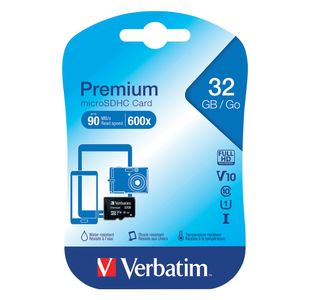 Verbatim Microsdhc 32Gb Memory Card