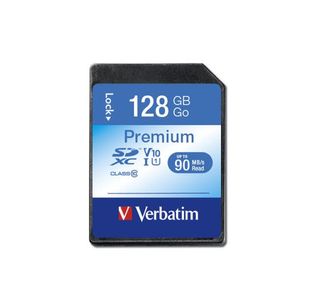 Verbatim Premium Sdxc Mem Card 128Gb