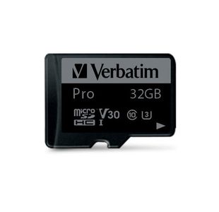 Verbatim Pro Microsdhc 32Gb Mem Card