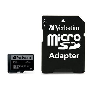 Verbatim Pro Microsdhc 32Gb Mem Card