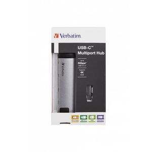 Verbatim Multiport Hub 2Xhdmi Rj45