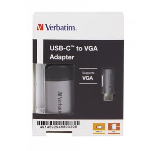 Verbatim Usb-C To Vga Adapter