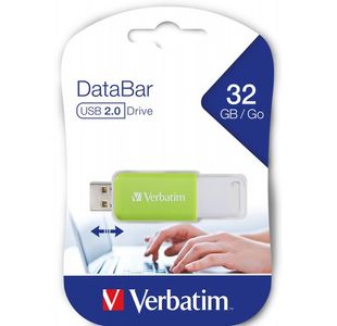 Verbatim Databar Usb Drive 32Gb Grn
