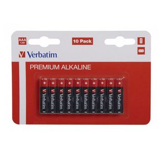 Verbatim Aaa Battery Alkaline Pk10
