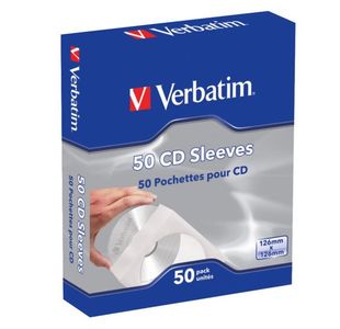 Verbatim Cd/Dvd Paper Sleeves Pk50