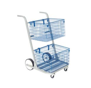 Gosecure Major Mail Trolley Silver