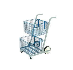 Gosecure Major Mail Trolley Silver
