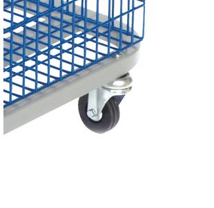 Gosecure Major Mail Trolley Silver
