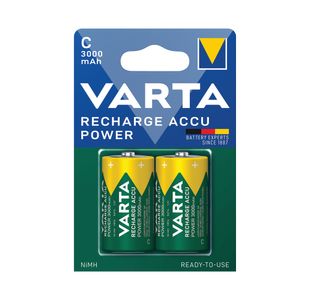 Varta C Rchb Accu Battery Nimh Pk2