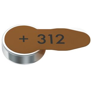 Varta Hearing Aid Batteries 312 Pk6