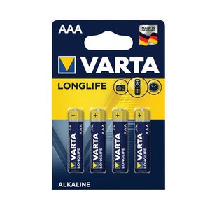 Varta Longlife Aaa Battery Pk4