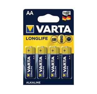 Varta Longlife Aa Battery Pk4