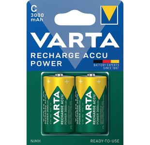 Varta C Rchb Accu Battery Nimh Pk2