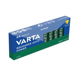 Varta Rechargeable Batteries Aa Pk10