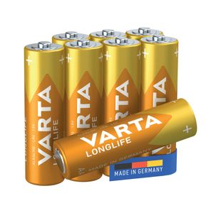 Varta Longlife Aa Battery Pk8