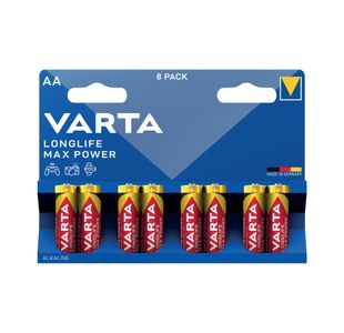 Varta Llife Max Pwr Aa Battery Pk8