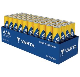 Varta Longlife Pwr Aaa Battery Pk40