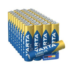 Varta Longlife Pwr Aaa Battery Pk40