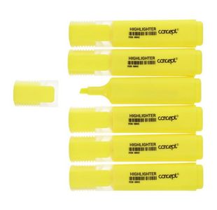 Concept Fluorescent Highlighter - Yellow
