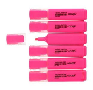 Concept Fluorescent Highlighter -Pink