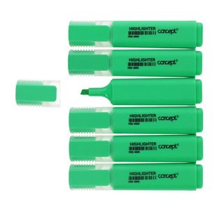 Concept Fluorescent Highlighter - Green