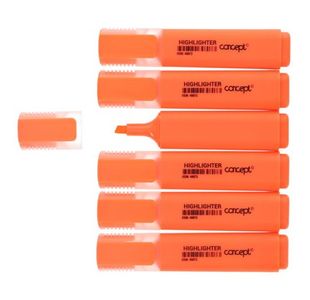 Concept Fluorescent Highlighter - Orange