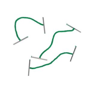 Concept Pkt.100 Metal Treasury Tags 76Mm