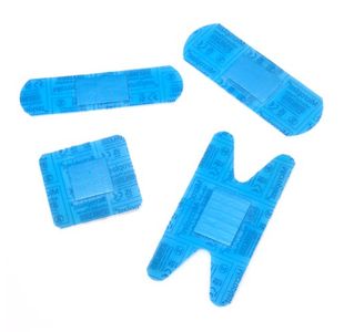 Microplast Blu Detctb Plasters Pk100