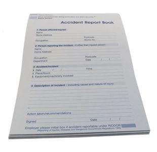 Wallace Accident Report Book A5