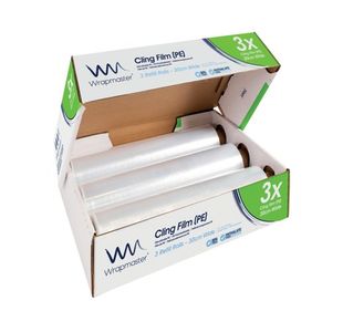 Wrapmaster Cling Film Pe 300Mm Pk3