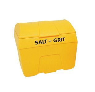 Bin Salt/Grit W/Out Hopper 200L Ylw