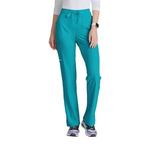 Sk201 Female Mid-Rise Trs Teal 2Xs