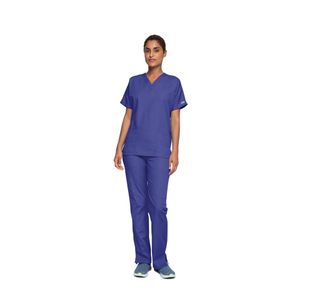 4700 Unisex Scrub Top Grape 2Xs