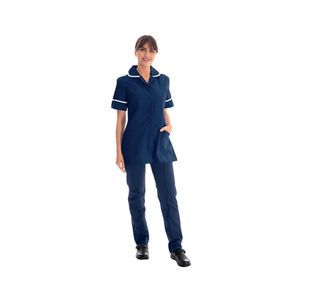 Dvdtr Female Nursing Tunic Navy 32In
