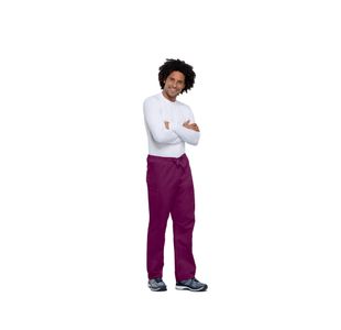 4100 Unisex Scrub Trouser Wine M