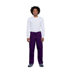 4100 Unisex Scrub Trs Eggplant 3Xl