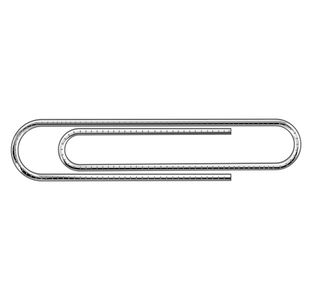 Paperclip Giant Serrated Pk100