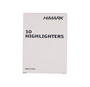 Orange Hi-Glo Highlighter Pk10