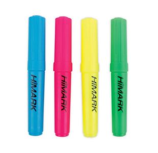 Hi-Glo Highlighters Assorted Pk4
