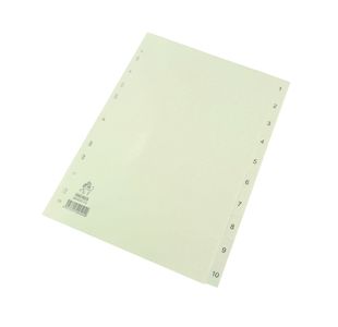 A4 White 1-10 Polypropylene