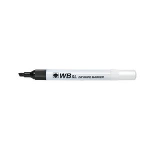 Black Whiteboard Markers Chisel Pk10