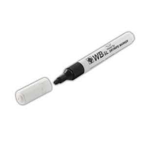 Black Whiteboard Markers Chisel Pk10
