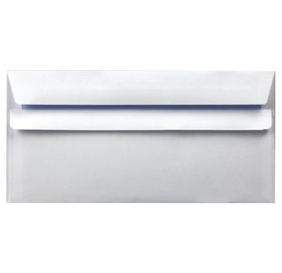 Envelope Dl 90Gsm Ss White Pk1000