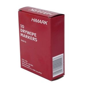 Blue Whiteboard Marker Bullet Pk10